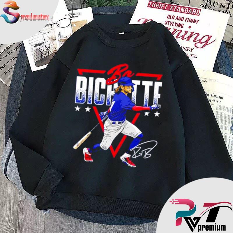 Bo Bichette Jr. Toronto Blue Jays signature shirt - Kingteeshop