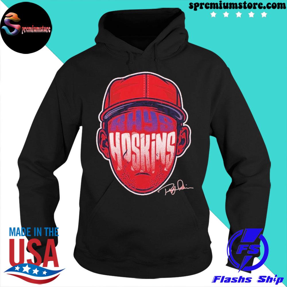 Rhys Hoskins Philadelphia Player Silhouette Signature shirt, hoodie,  sweater, long sleeve and tank top