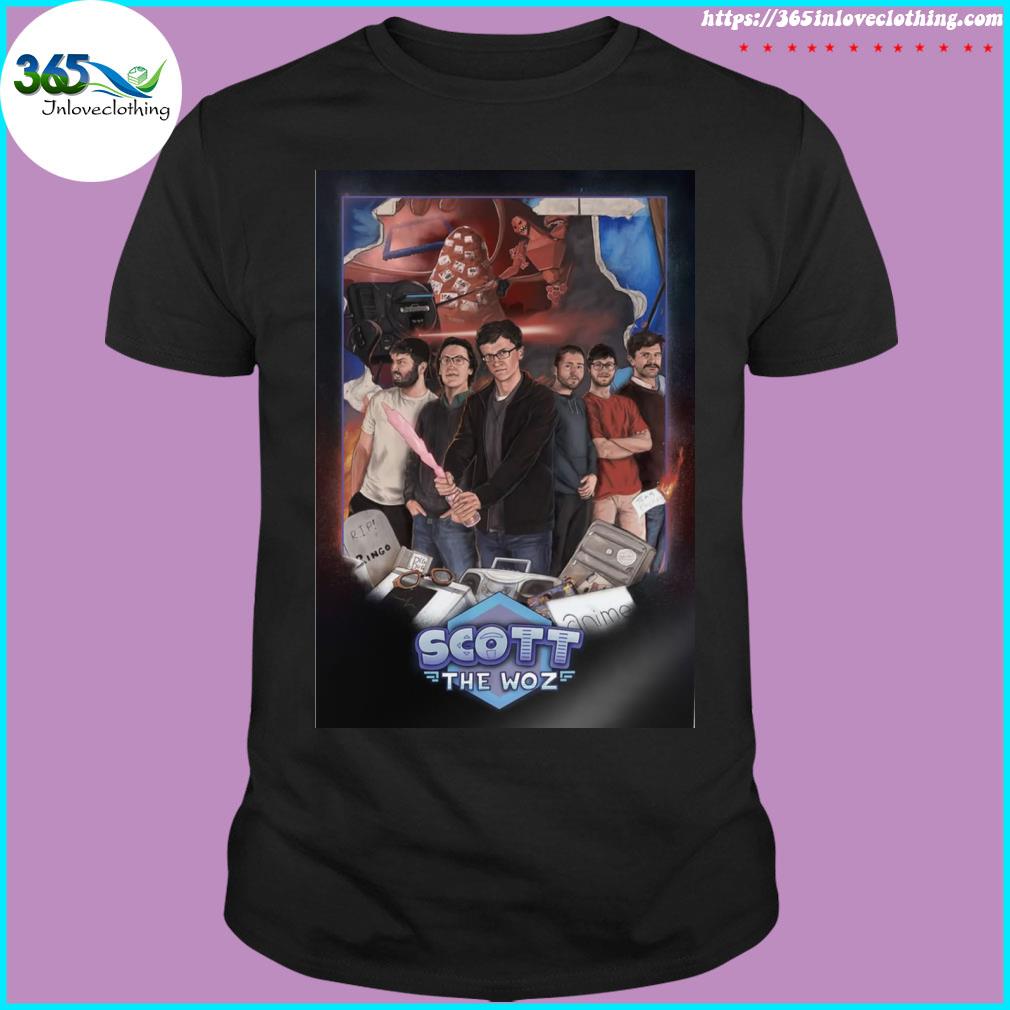 Scott the woz general series the lenticular extravaganra poster shirt
