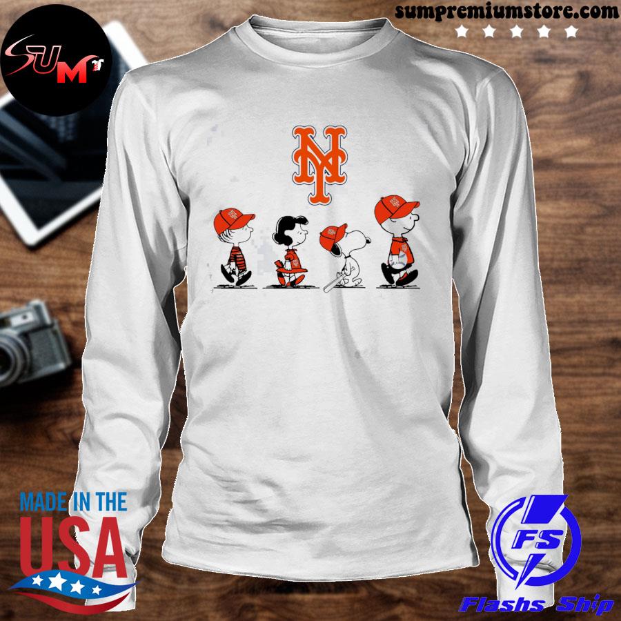 Charlie Brown & Snoopy: New York Mets T-Shirt - TeeNaviSport