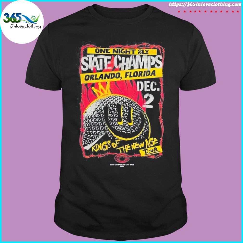 State champs king of the new age tour shirt
