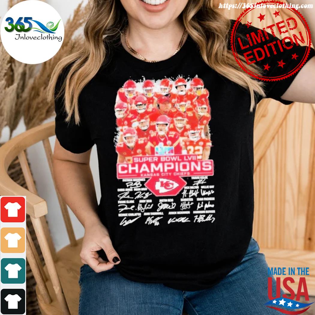 Kansas City Chiefs Shirt, Professional Mascot 2023 Super Bowl LVII Tee -  Bring Your Ideas, Thoughts And Imaginations Into Reality Today