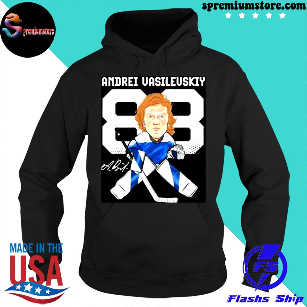 Funny Tampa Bay Lightning 88 Andrei Vasilevskiy signature shirt - Bouncetees