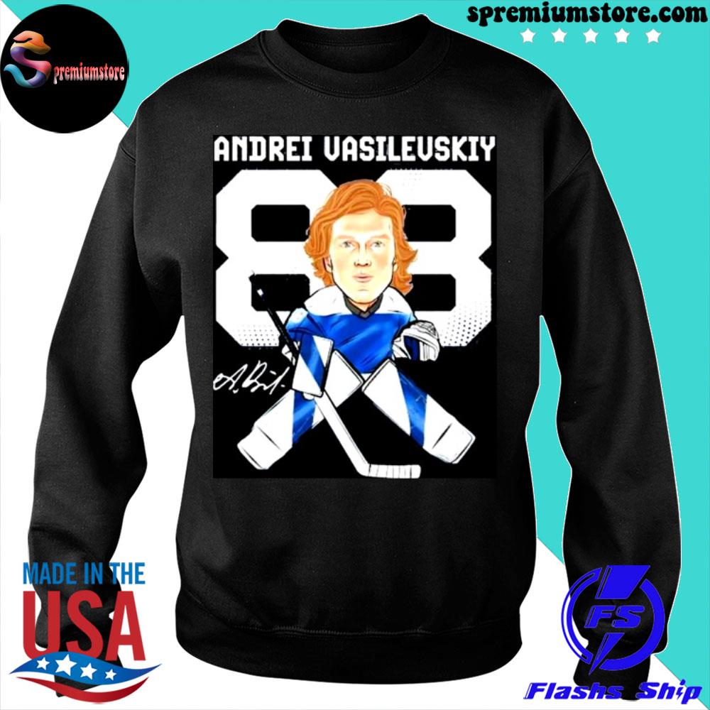 SALE!!! Andrei Vasilevskiy #88 Tampa Bay Lightning Name & Number T shirt  S_5XL