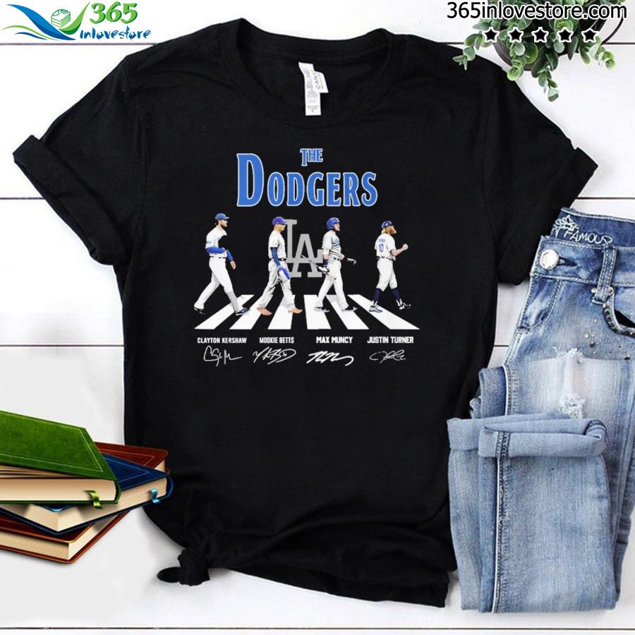 The Dodgers abbey road shirt,tank top, v-neck for men and women