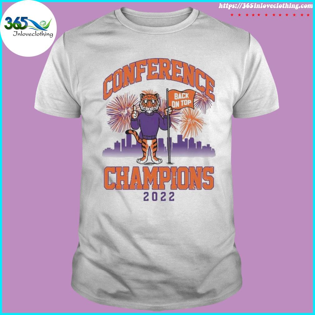 Tiger conference chmapions 2022 back on top shirt