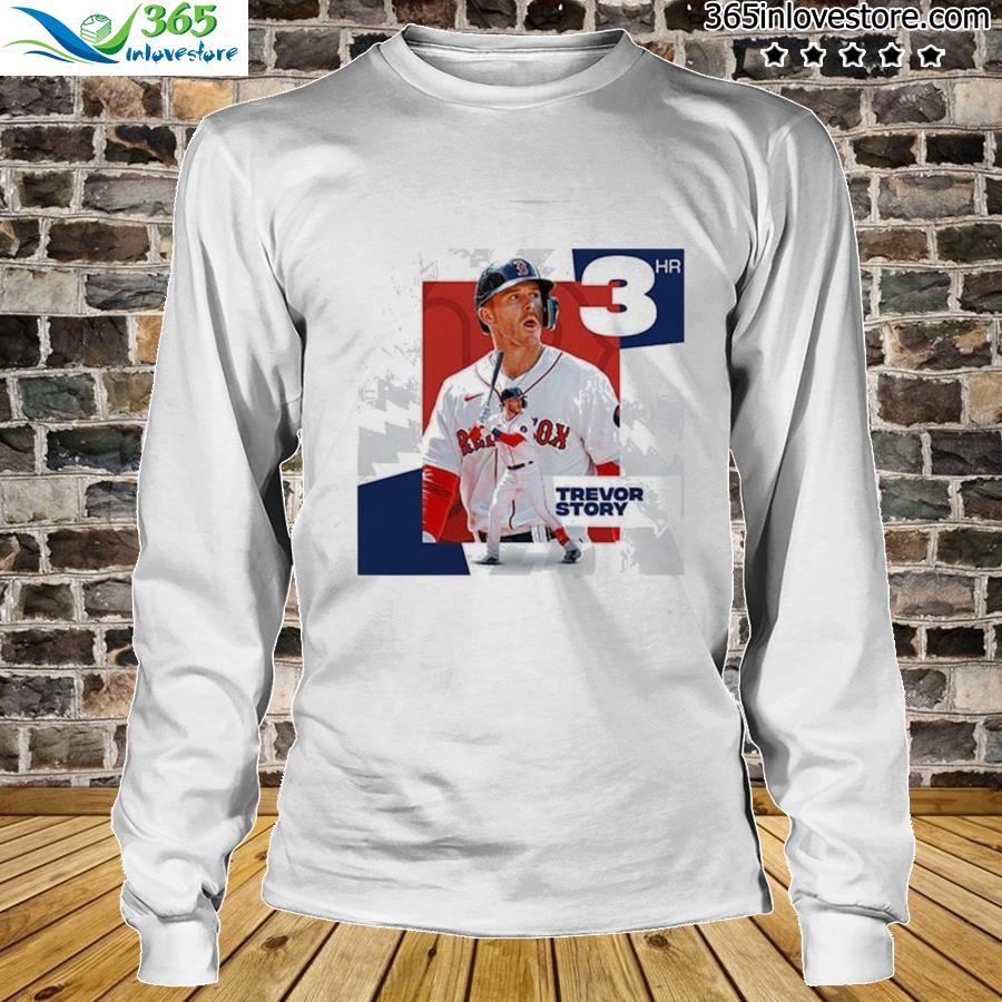 Trevor Story 3HR Boston Red Sox MLB T-Shirt - REVER LAVIE