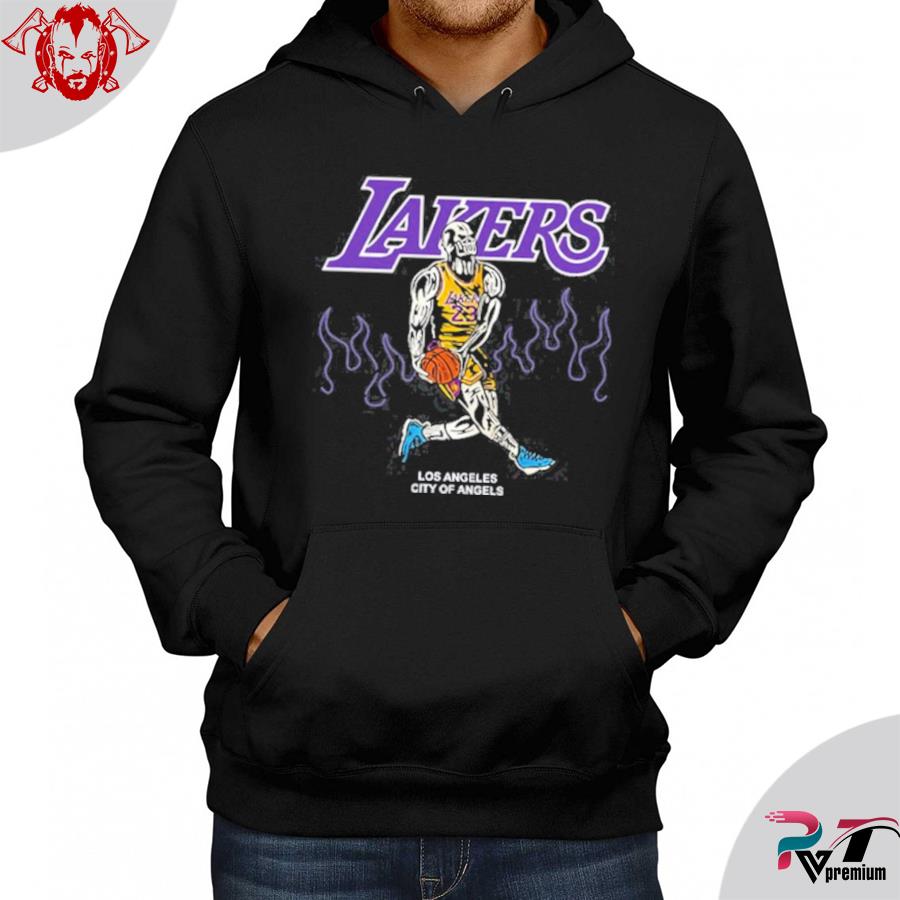 Warren Lotas NBA Team LA Lakers Lebron Shirt