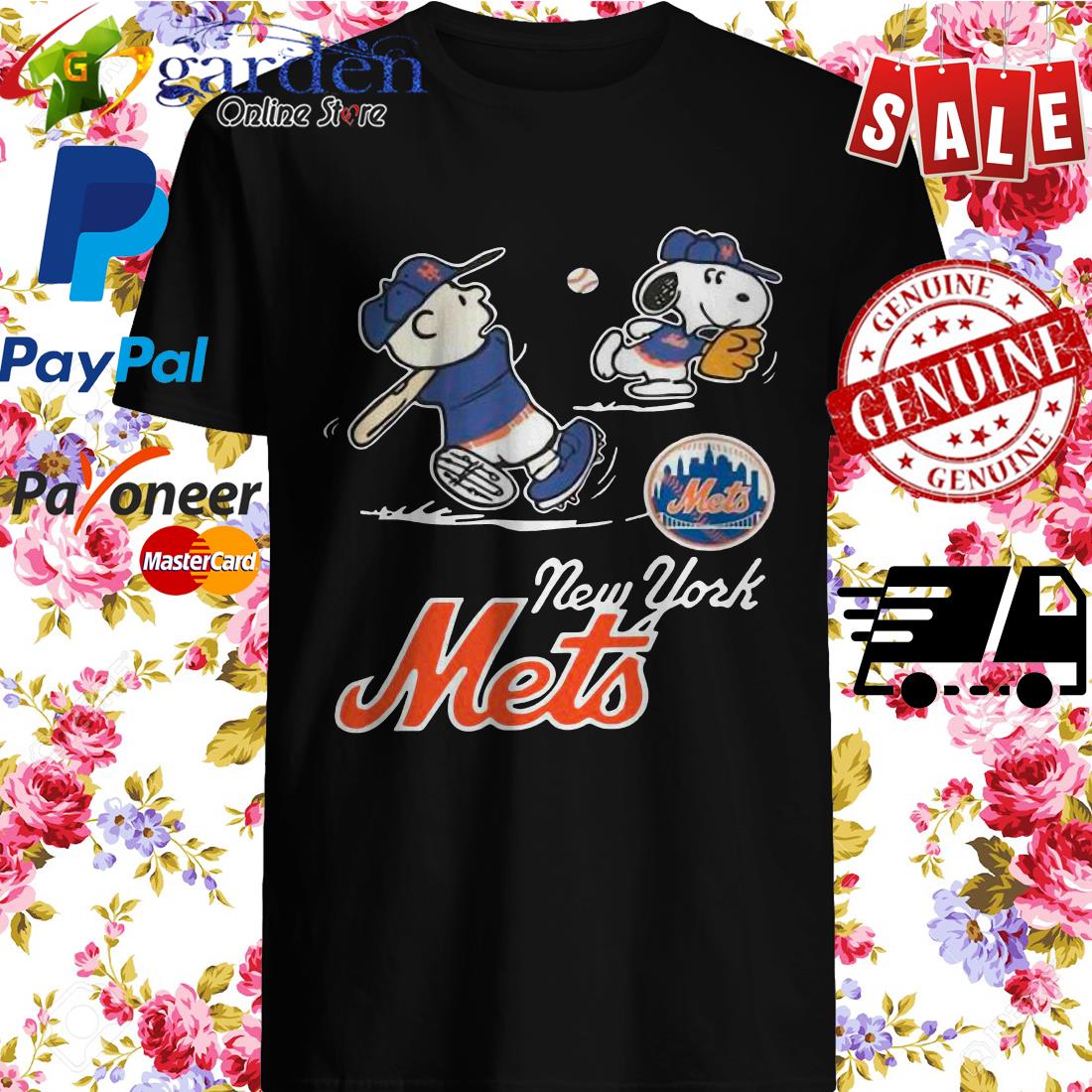 snoopy mets shirt