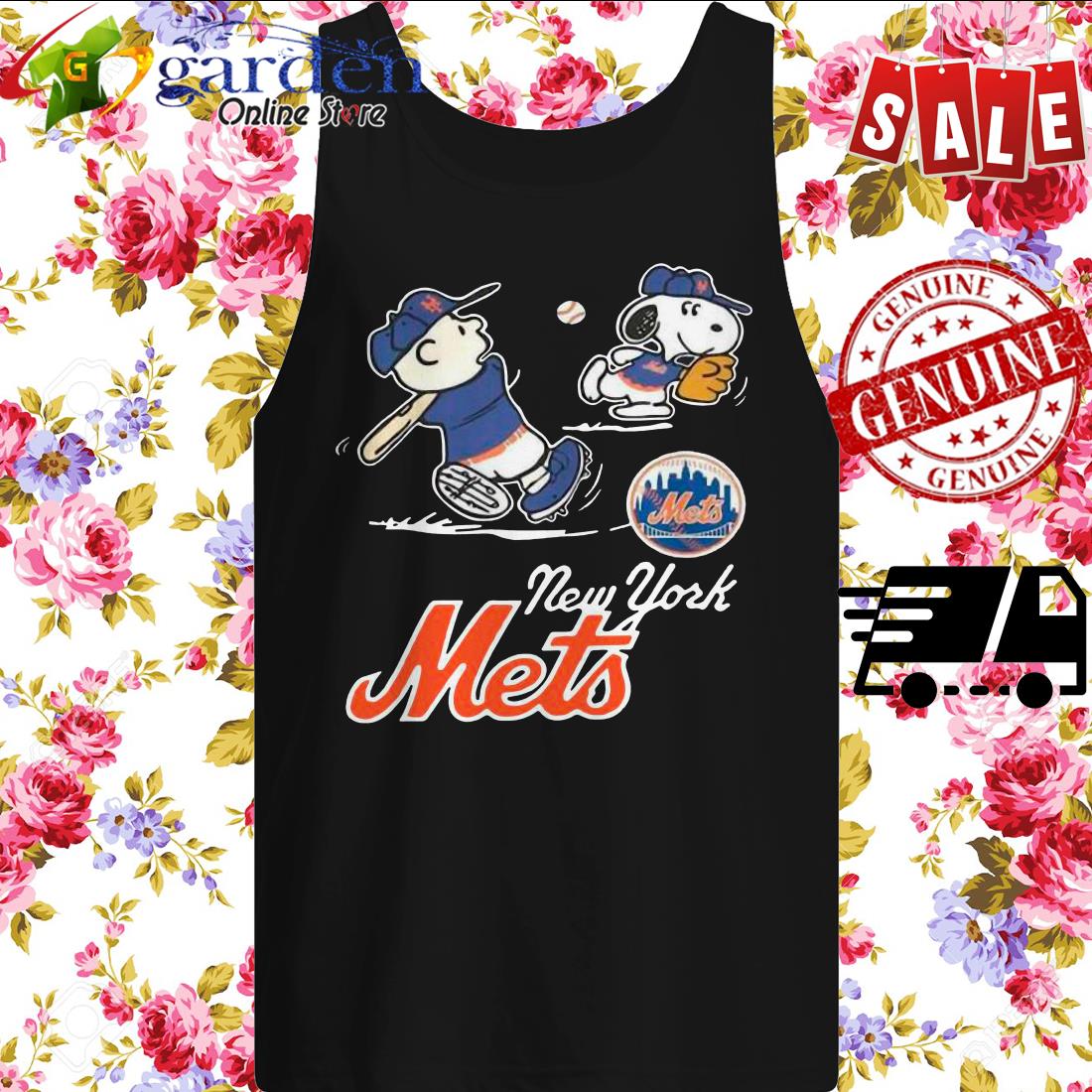 snoopy mets shirt