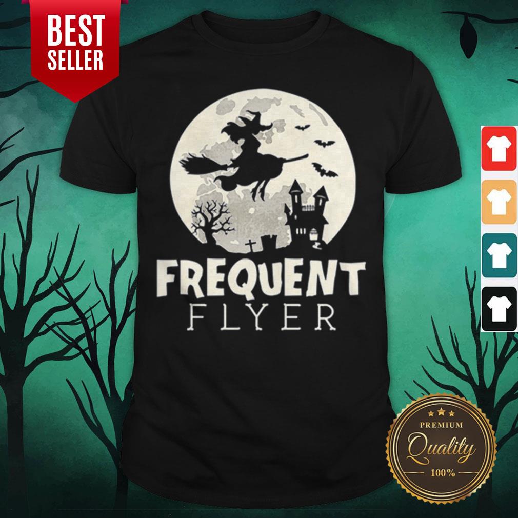 frequent flyer witch shirt