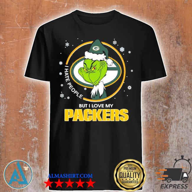 green bay packers grinch shirt