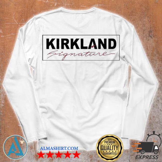 kirkland signature shirt size chart