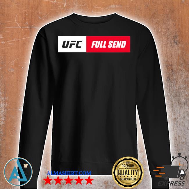 full send x ufc box logo tee